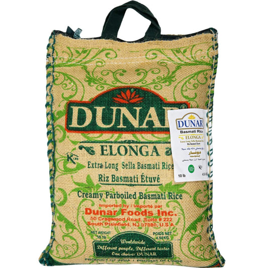 Dunar Basmati Rice 20lb